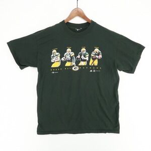 Vintage Green Bay Packers Shirt‎ Small (Est)* Freeman Levens Favre Franks '00